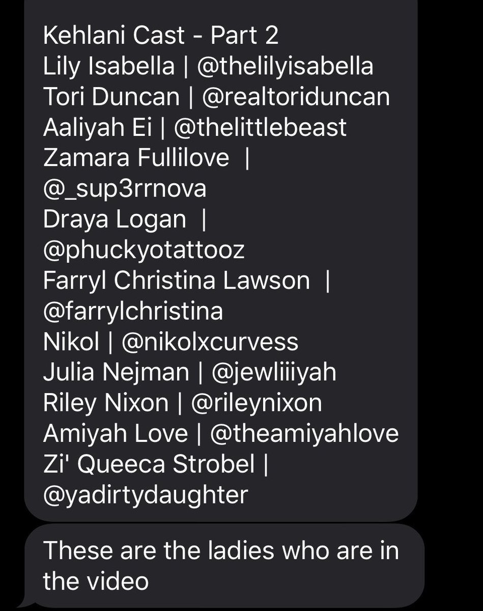 Hopefully I got everyone in the video :) !! 
@realtoriduncan 
@thelittlebeast 
@_sup3rrnova 
@phuckyotattooz
@farrylchristina 
@nikolxcurvess 
@jewliiiyah
@rileynixon
@theamiyahlove
@yadirtydaughter