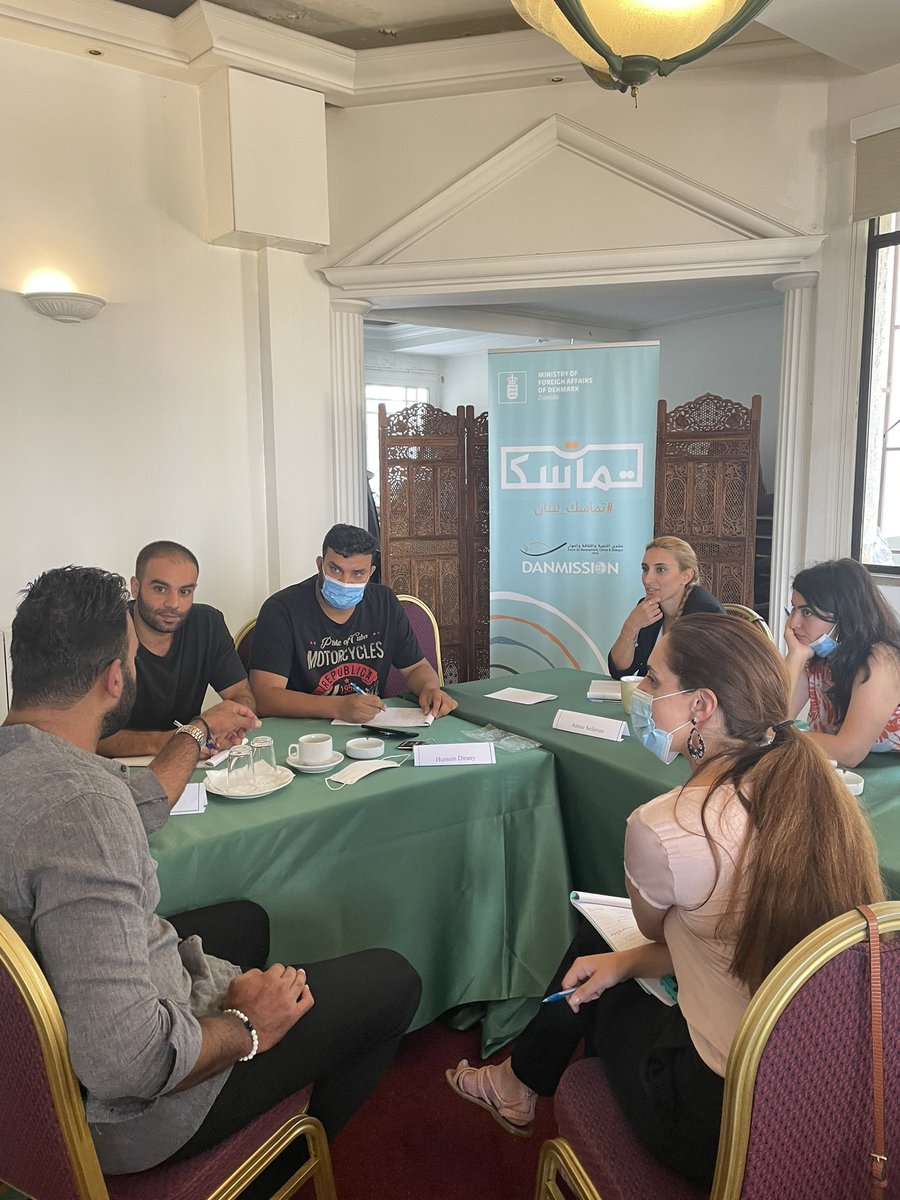 fdcdleb's tweet photo. “ Advocacy and Community Mobilization” with Dr.Pierre Felifli 
#Tamasok #Day6 
#تماسك_لبنان
#social_cohesion
#Advocacy 
#workshop
#community_mobilization
#lebanese_youth 
@danmissiondk @fdcdleb https://t.co/ToCQOEqOFW
