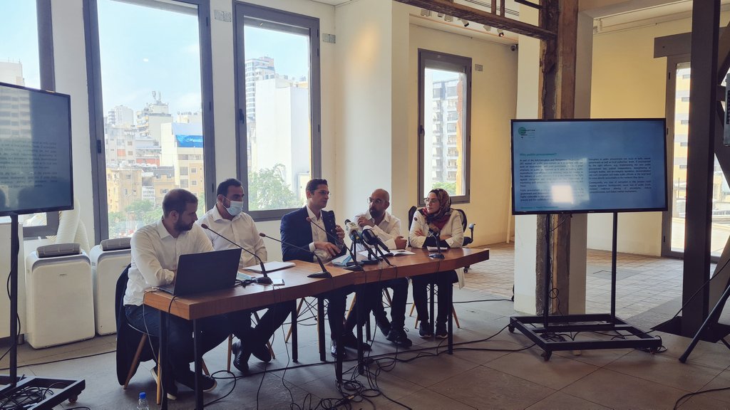 ActProjectLeb's tweet photo. We are proud to be launching today the first Lebanese, local #Index to measure and asses #corruption in #Lebanon 
With our partners @ElGherbalOrg
@LTANoCorruption @NahnooLeb @DRILebanon
#CorruptionRiskIndex https://t.co/EL8rjjOA9i