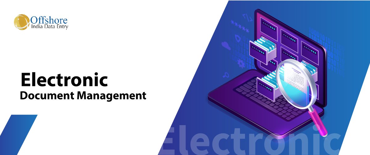 OffshoreBPO's tweet photo. An electronic document management is nothing but an advanced software application for organizing, maintaining, storing & managing several types of documents.
Read more: https://t.co/nfejx5sxhd
Email us: support@offshoreindiadataentry.com
#ElectronicDocumentManagement #EDM https://t.co/6Sqnsay9zm