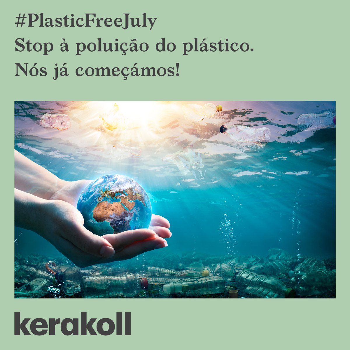 💦 Há mais de um ano decidimos dizer não ao plástico nas nossas instalações distribuindo a todos os colaboradores garrafas reutilizáveis em aço. Só em 2021 conseguimos renunciar a 110 976 garrafas de 0,5 l nas nossas instalações em Itália.#kerakoll #kerakollgroup #PlasticFreeJuly