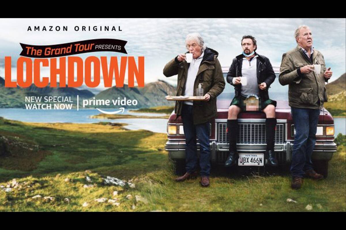 Just a reminder to all my Grand Tour mad clients....

Grand Tour Lochdown one-off special available today on Amazon Prime !

Pranks all the way from Berwick to The Hebrides!

#grandtour