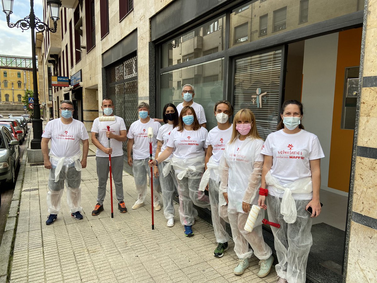 #voluntariosmapfre de Asturias colaborando una vez más con la asociación TRAMA. <a href="/fmapfre/">Fundación Mapfre</a> <a href="/MAPFRE/">Mapfre</a> <a href="/MAPFRE_ES/">Mapfre España</a> #voluntariosmapfreasturias