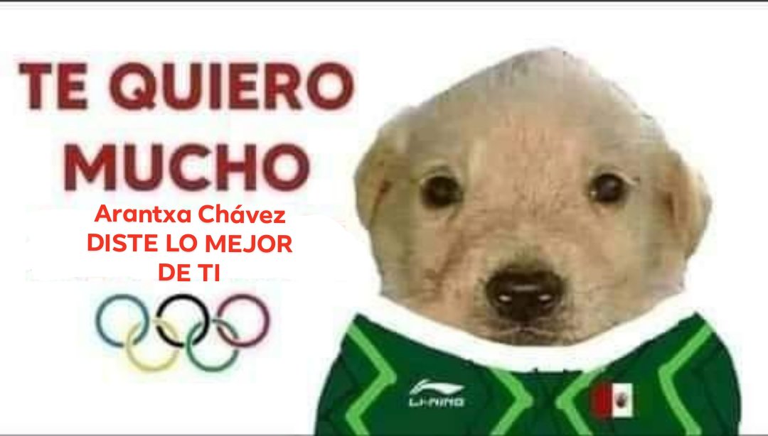 AbdeelOR's tweet photo. Gracias por representarnos Arantxa Chávez, eres la mejor ❤🇲🇽 https://t.co/euUcptrYRI