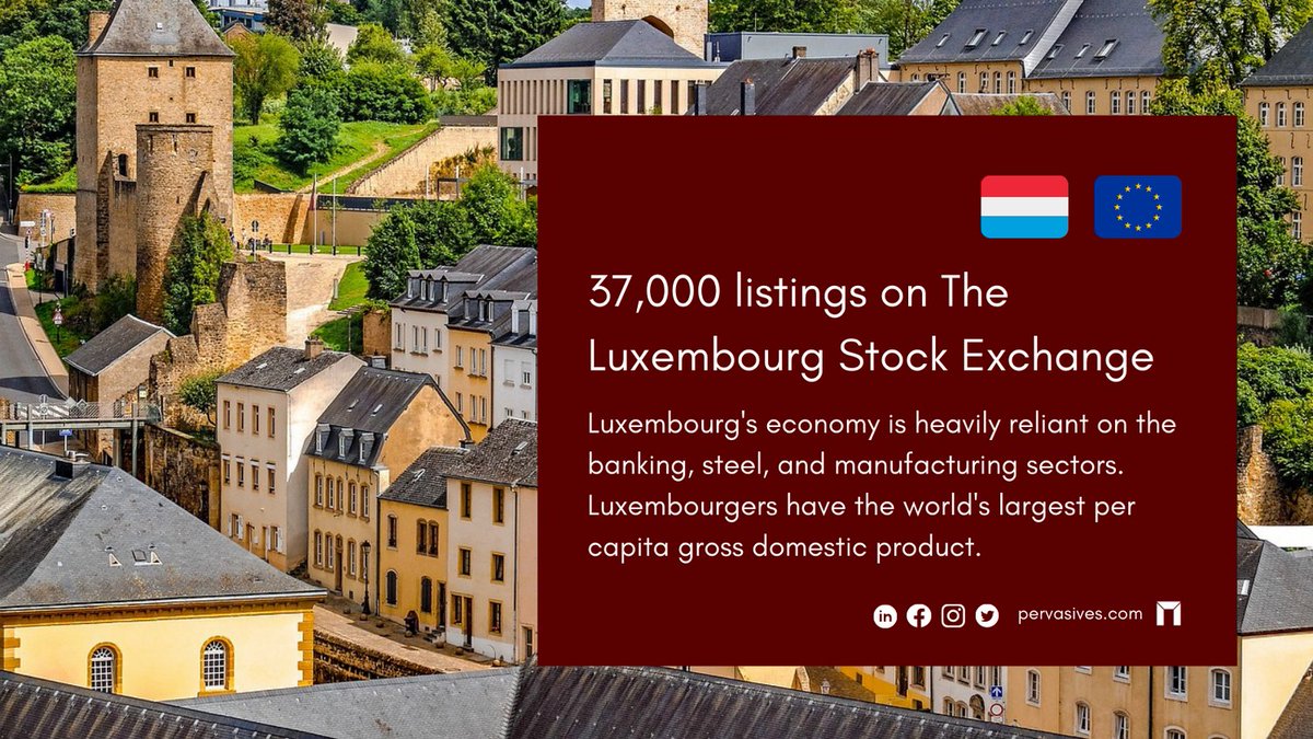 deancahillacca's tweet photo. Luxembourg's economy is heavily reliant on the banking, steel, and manufacturing sectors. Luxembourgers have the world's largest GDP per capita.
https://t.co/0vAzOoXwT2
#FDI #MSCI #equities #markets #stocks #bonds #globalmacro #luxembourg #luxse https://t.co/FsWdCFoJcX