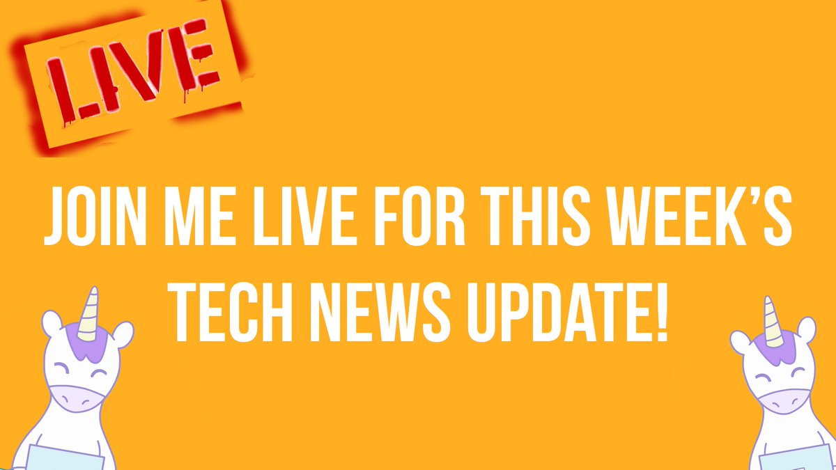 TechieLass's tweet photo. This week's update video will be done live at 2pm UK time, so be sure to join me then, I'd love to have a live audience and answer your questions or hear what you've spotted in the news this week. 

https://t.co/kWRoAwPjUj

#CloudFamily #Techielass https://t.co/hMgyyrTVnW