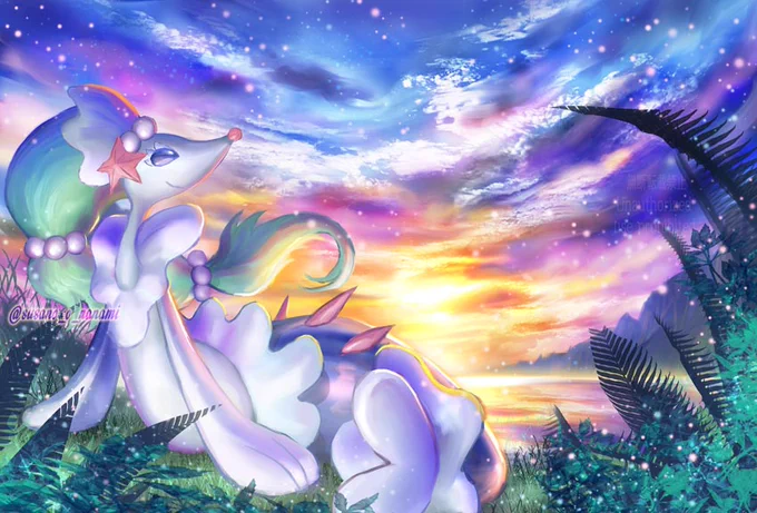 #アシレーヌの日 #ポケモンイラスト 
#pokemon #Primarina 