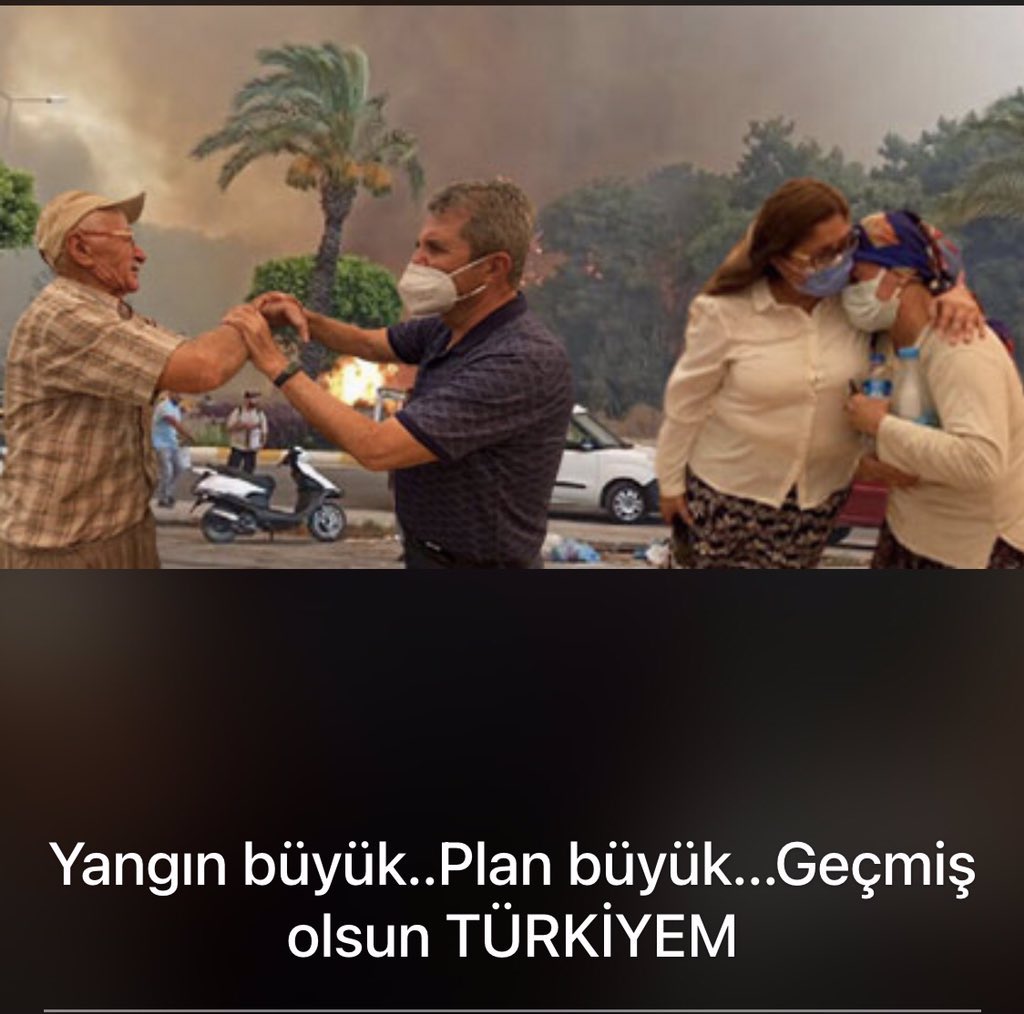 Geçmiş olsun güzel Türkiyem.