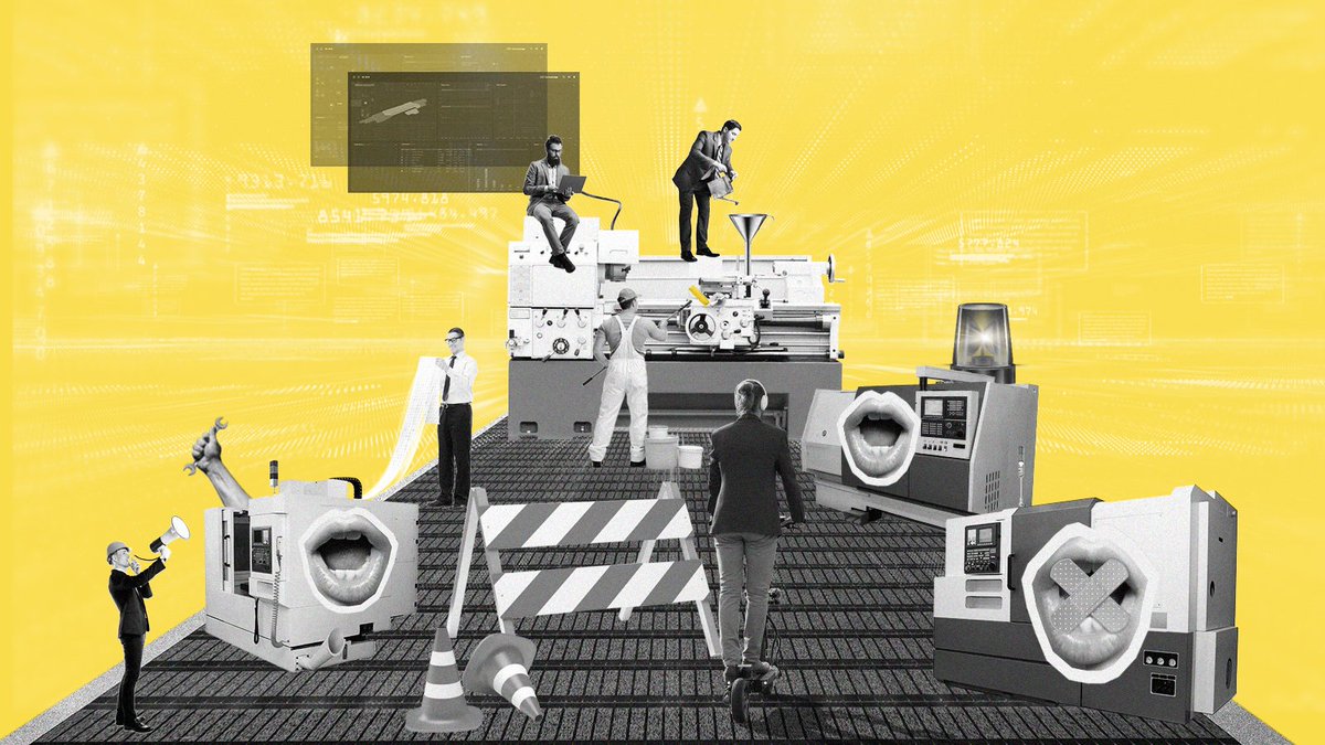ThinkGermanedge's tweet photo. Action is usually better than reaction. Predictive #maintenance enables #production companies to use smart data to schedule maintenance work as efficiently as possible and to reduce the probability of failure. Read more in our blogpost: https://t.co/I8SH8743XJ #industry40 https://t.co/cBiAehCPJG
