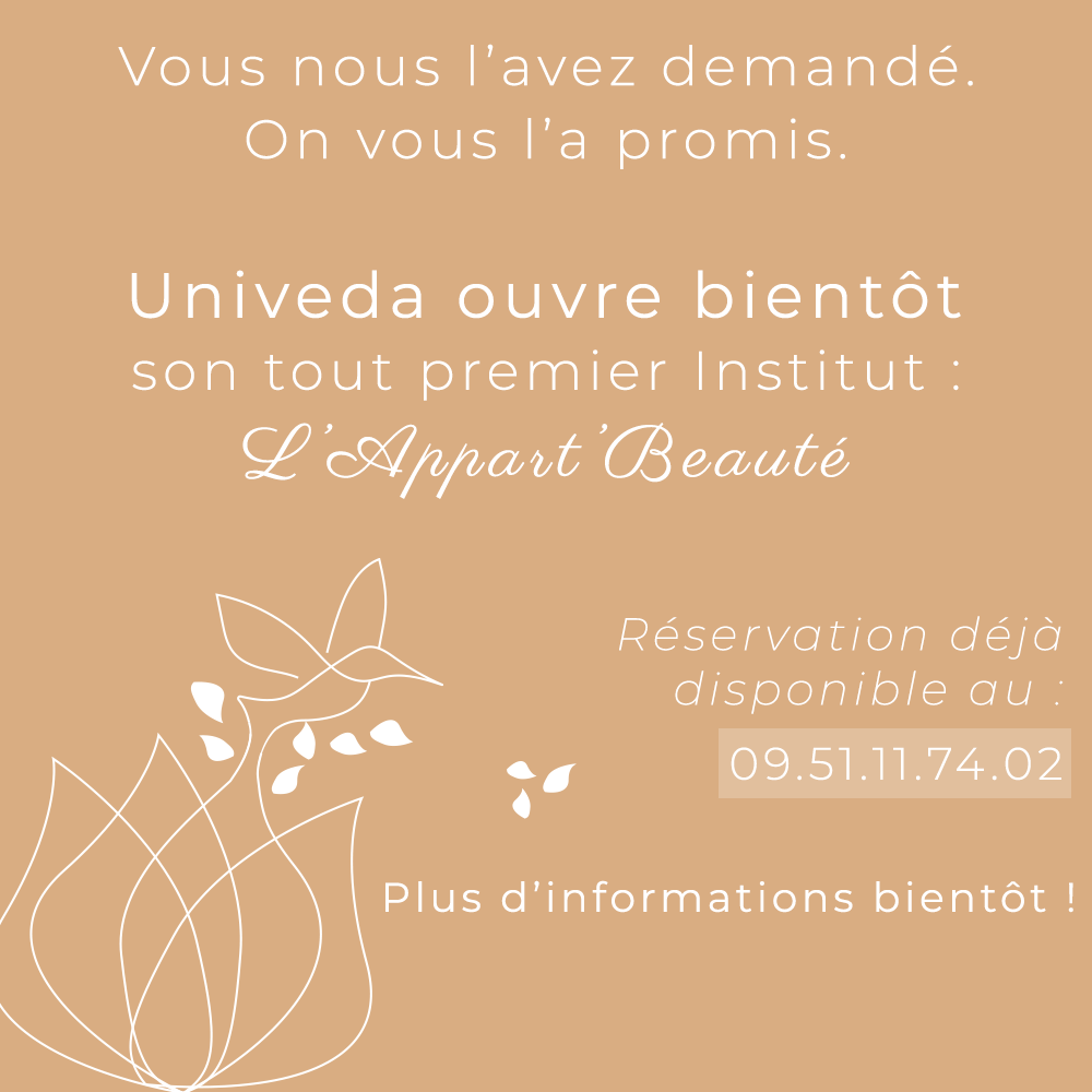 univeda's tweet photo. Il est enfin là ! Depuis le temps qu’on vous le promet..

L’Appart’Beauté, c’est avant tout le soin selon Univeda, le tout premier institut qu’on est extrêmement fiers de vous présenter aujourd’hui. https://t.co/YsbNnazdmp