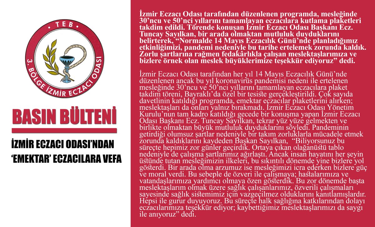 izmir eczaci odasi izmireczodasi twitter