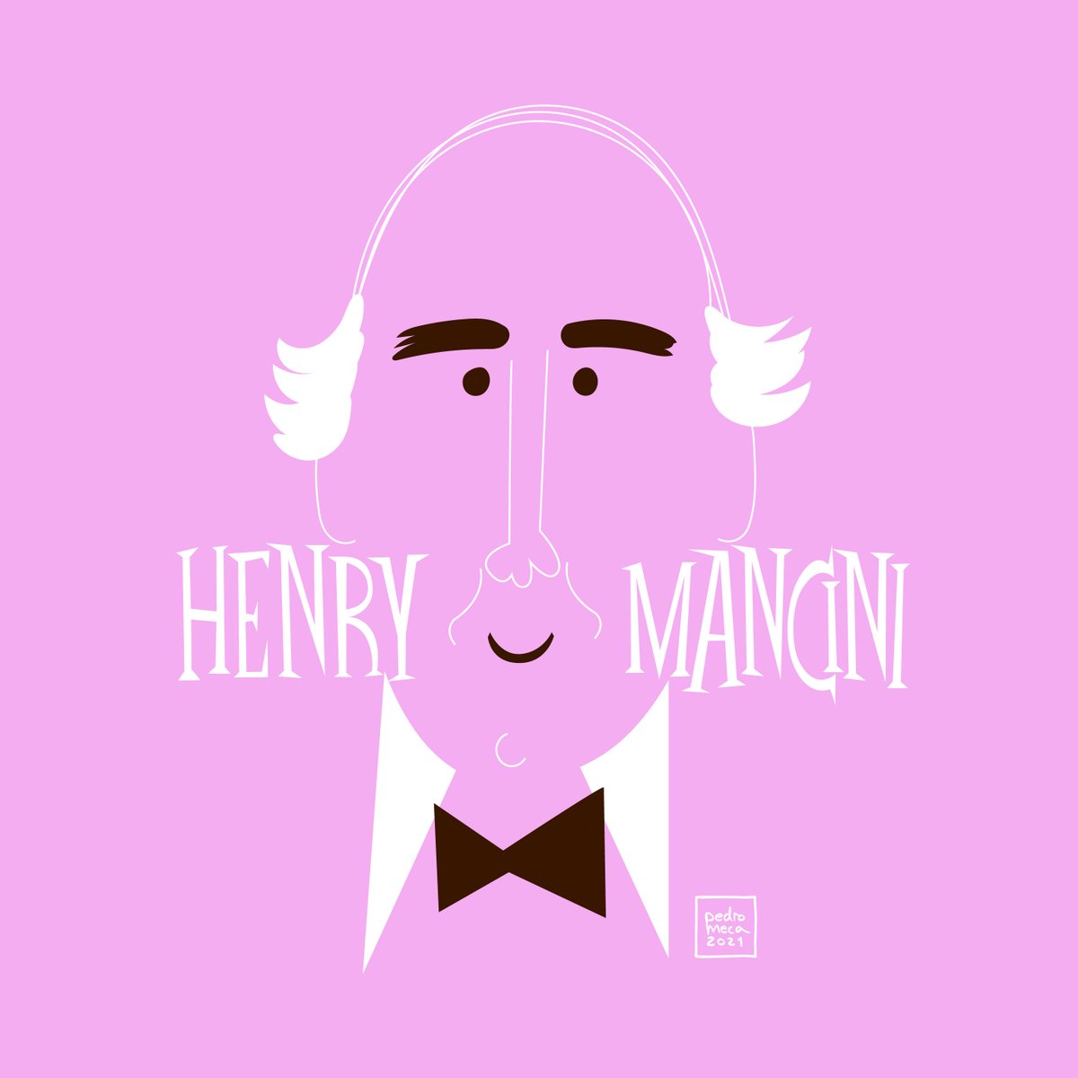 pedro_meca's tweet photo. Mi serie de dibus favorita de todos los tiempos es la pantera rosa (la de los 70), con la música de este genio, que opinaba que el jazz también podía ser divertido #henrymancini #jazzmasters #jazzclassics #jazz #illustrationseries #vectorart #pedromeca https://t.co/mw0ncAdmOo