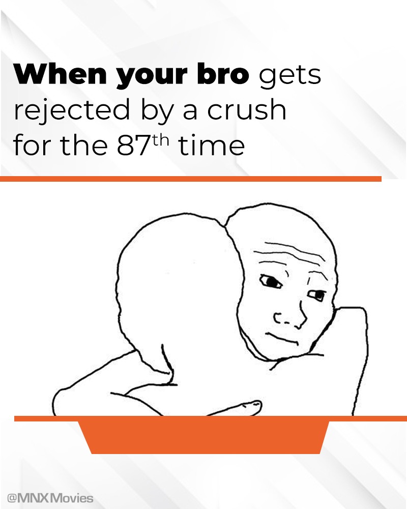MNXMovies's tweet photo. Meanwhile, me: You guys are getting hugs?
Tag a bro who you needs to share a hug in the comments!
#Hugging #HappyHugDay #BroCode #Bromance #TagYourBro #BroHugs #MNXHugDay https://t.co/iFnE1lVZfB