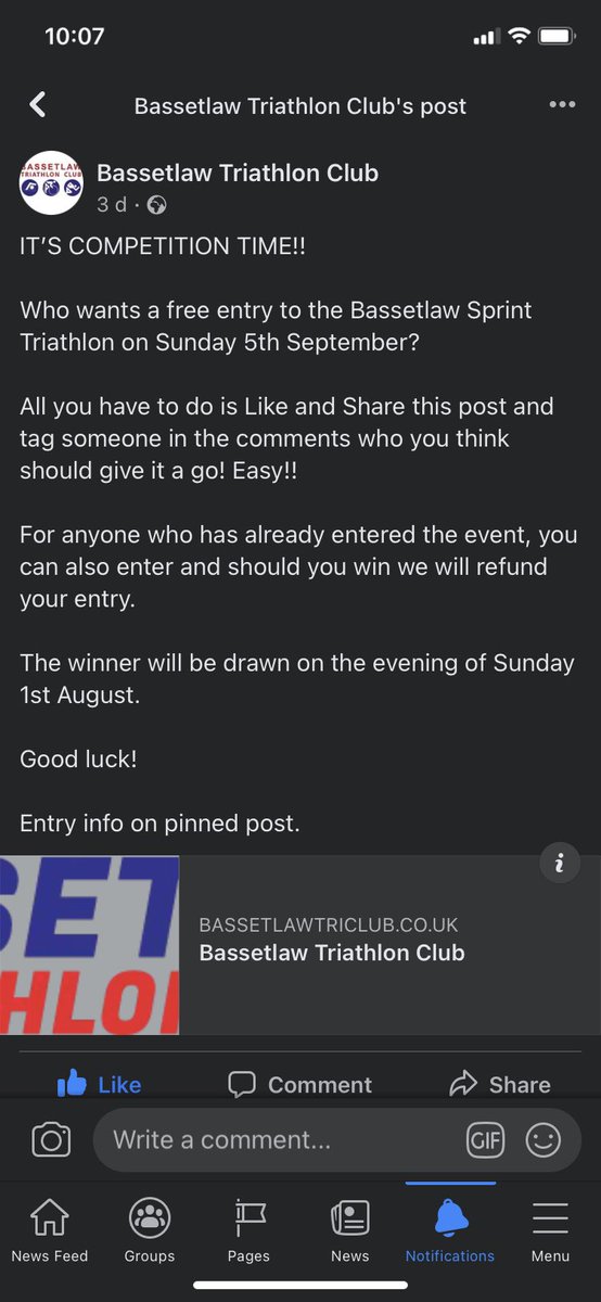 Bassetlaw Tri Club tweet media