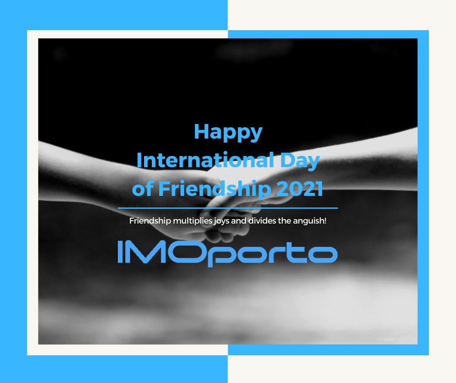 imoporto's tweet photo. International Day of #Friendship
"...promoting and defending a shared spirit of human solidarity that takes many forms — the simplest of which is friendship."
#UnitedNations

https://t.co/pvHo0TyDVM
#friendshipday https://t.co/rPD5aOkkxy
