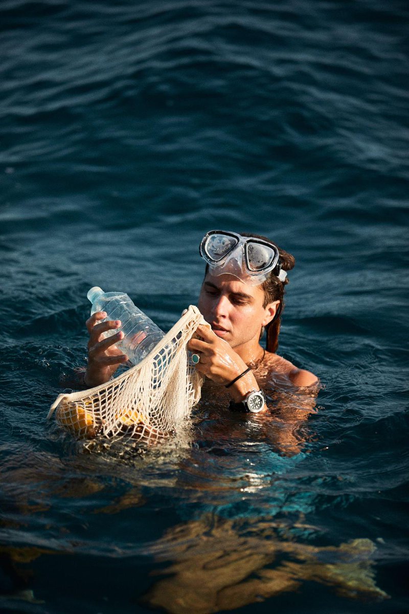 ecoalf's tweet photo. Actions you can do this summer to take care of the ocean:
1. Pick up any trash you find at the beach, in the water, in nature. 
2. Reduce your plastic consumption &amp; swap to reusables.
3. Recycle, recycle, recycle!

Do you already do these? https://t.co/rxNSavLxKu