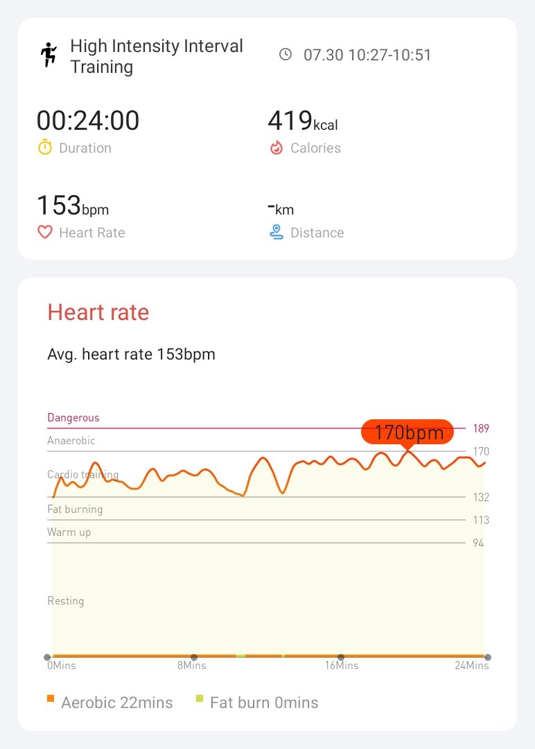 Day 11🙂 <a href="/Mobvoi_Official/">Mobvoi_Official</a> #hiitchallengewithTicWatchE3