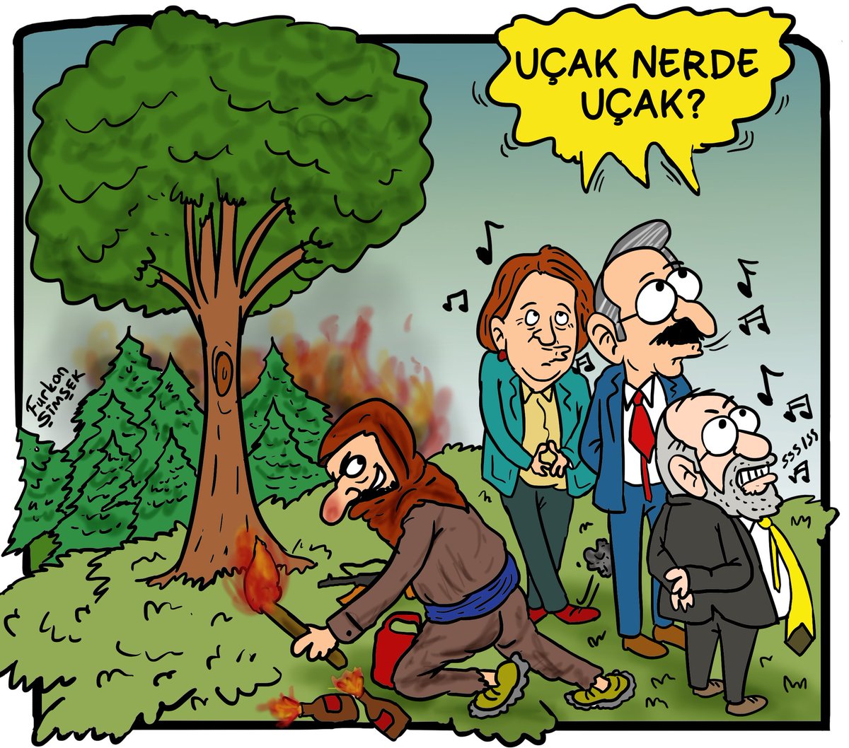 "38 Helikopter, 45 İtfaiye aracı,
54 İş makinesi, 620 arazöz,
187 sağlık personeli, 4000 Personel ile
Devletimiz Ormanlarımız için seferber"
#PKKyakti #KundakçıPKK #TürkiyeYanıyor #istifa