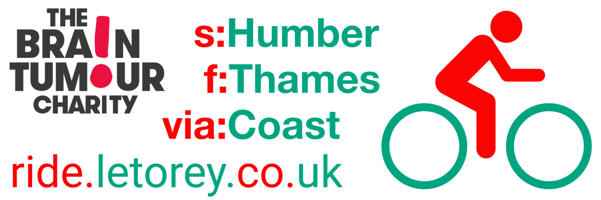 Amazing to speak to #Debbie from <a href="/BrainTumourOrg/">The Brain Tumour Charity</a> about my upcoming #CharityBikeRide #HumberToThamesViaCoast
ride.letorey.co.uk