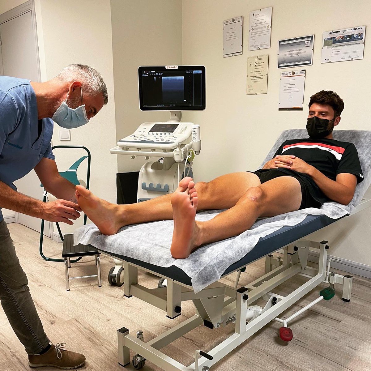OdishaFC's tweet photo. All set at the medicals and ready to go ✅

#OdishaFC #AmaTeamAmaGame #WelcomeJavi #ANewDawn @javih89 https://t.co/sYw61C5y7S