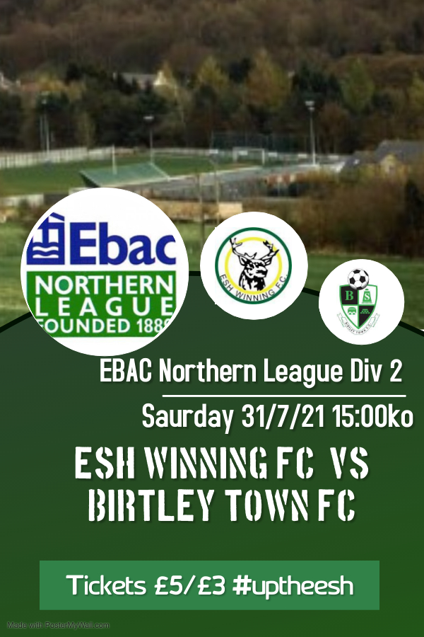 EWFC1913's tweet photo. Tomorrow is the start of the season!!!! We take on @BirtleyTFC with a 3pm kick off at the @windowsplusroof come and join us to celebrate the return of competitve football. We would like to thank Drew Robson from @windowsplusroof for sponsoring the game. #uptheesh https://t.co/L8EXRugAWa