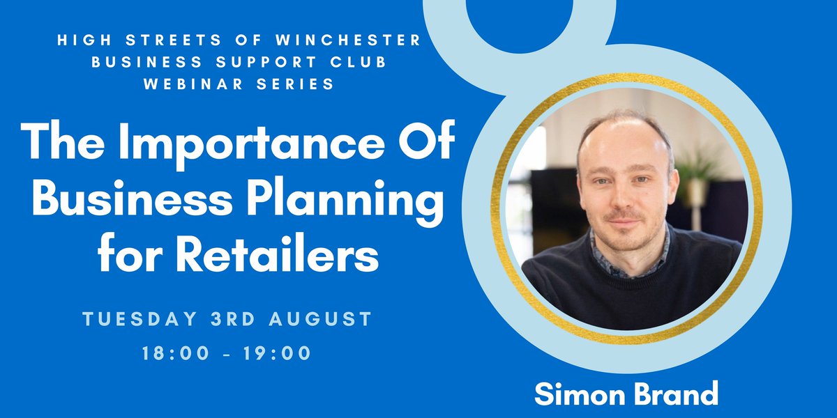 On Tuesday 3rd August, business improvement consultant Simon Brand will be hosting a free webinar on the importance of business planning for retailers.
Register here: eventbrite.co.uk/e/161233193823
#retail #winchester