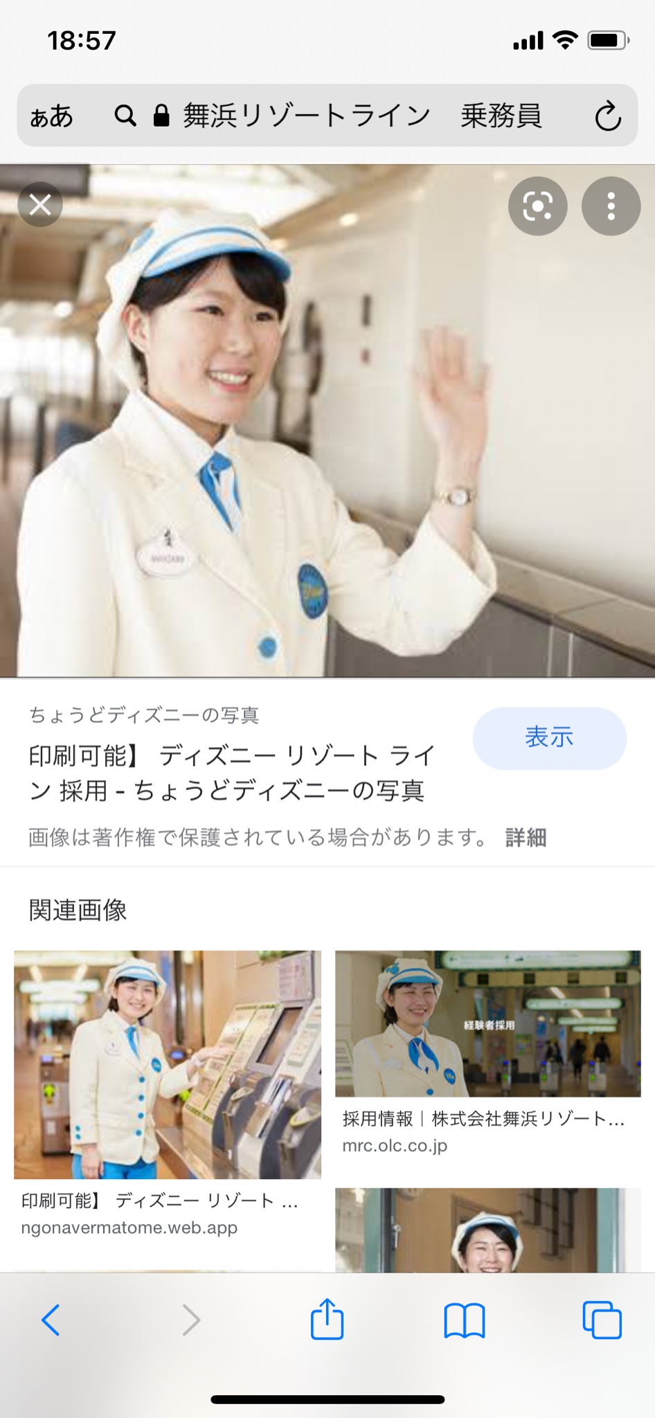 ガル交 على تويتر 今回ミホニウムさんにリクエストした小梅ちゃんイラストは 今週27日火曜日に開業周年を迎えたディズニーリゾートライン を運行する株式会社舞浜リゾートラインの車種 駅員の制服 周年の節目に新しい制服に移行したためこの制服は旧デザインとなった