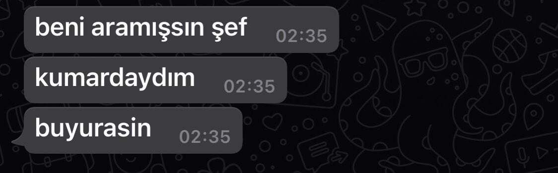 Çok düzgün arkadaşlarım var oxxnodnxod