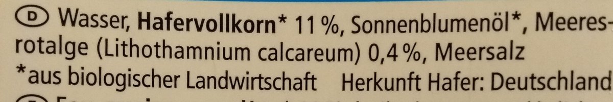 ErnMedBlog's tweet photo. Bei pflanzlichen #Milch-Alternativen ist die Anreicherung mit #Calcium sehr sinnvoll. Schade, dass man sich nun zwischen #Bio und calciumreich entscheiden muss: EuGH untersagt Verwendung der Rotalge #Lithothamnium als Calciumquelle in Bio-Getreidedrinks. https://t.co/H7Qt2o9dBV https://t.co/jdA9OGqUiT