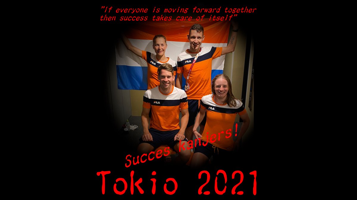 Als we samen voorwaarts gaan, dan volgt het succes vanzelf! Wij wensen onze kanjers veel succes tijdens de mixed teamrelay. Deel jij ook je aanmoedigingen voor <a href="/rachelklamer/">Rachel Klamer</a> <a href="/marcovdstel/">Marco van der Stel</a> <a href="/Maya_Kingma/">Maya Kingma</a> en <a href="/JorikvE/">Jorik van Egdom</a> ?  <a href="/TeamNLtweets/">TeamNL🇳🇱</a> #Triathlon #wijzijntriathlonNL #samensterker