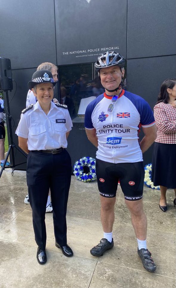 MPSSpecials's tweet photo. This weekend #WestAreaWay is represented by one of our Special Officers participating in the Police Unity Tour for @UK_COPS - a charity that supports the families of police officers and staff that have lost their life on duty #ThinBlueLine #NotJustALine #SpecialContribution https://t.co/VGNzrUtofJ