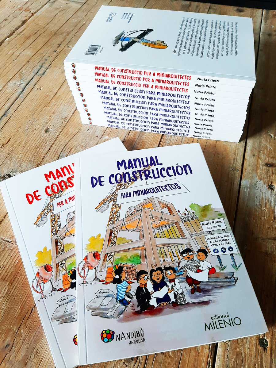 El lunes 30 de Agosto sale a la venta el "Manual de Construcción para miniarquitectos", un proyecto que he dibujado y escrito con mucho cariño para Editorial Milenio. #arquitectura #arquitecturaparaniños #manualdeconstruccion #miniarquitectos