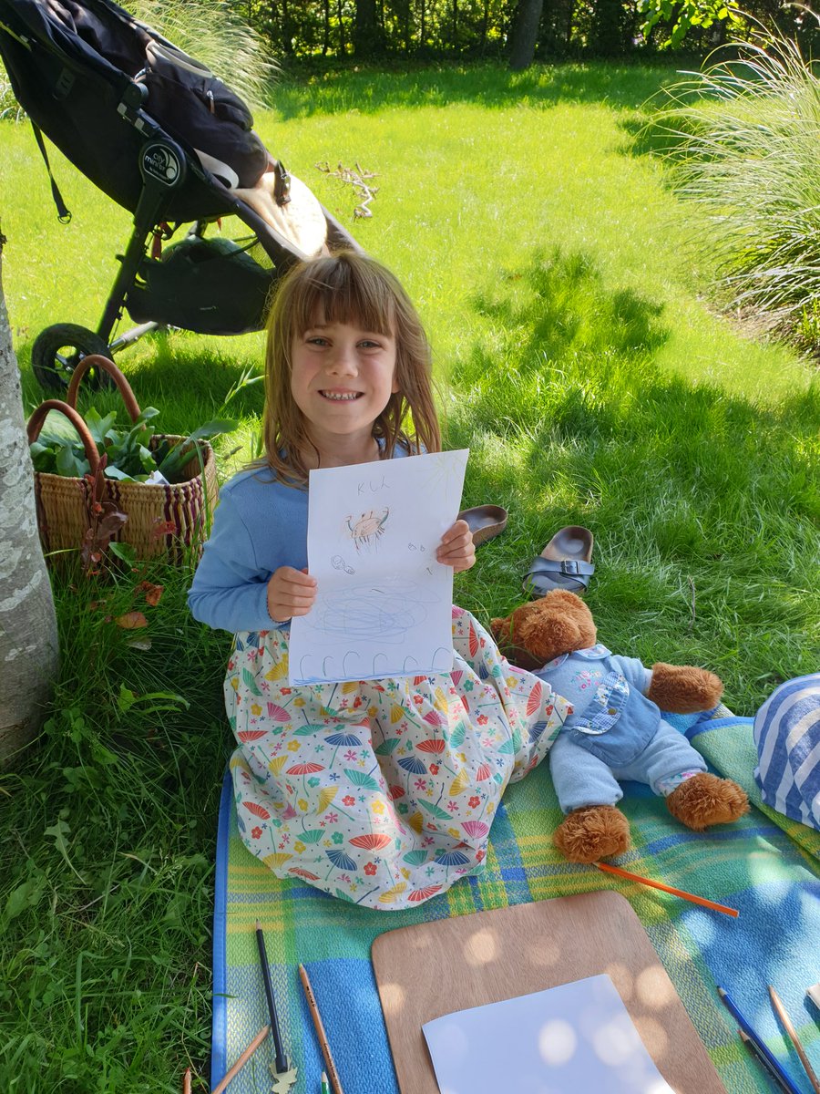 author_wells's tweet photo. Ruth and I had the pleasure of meeting a local Home Education group for one of our very special Little Crab events. Take a look at some of the wonderful drawings and paintings that were produced. 🥰🦀 https://t.co/cPMSPxq14n