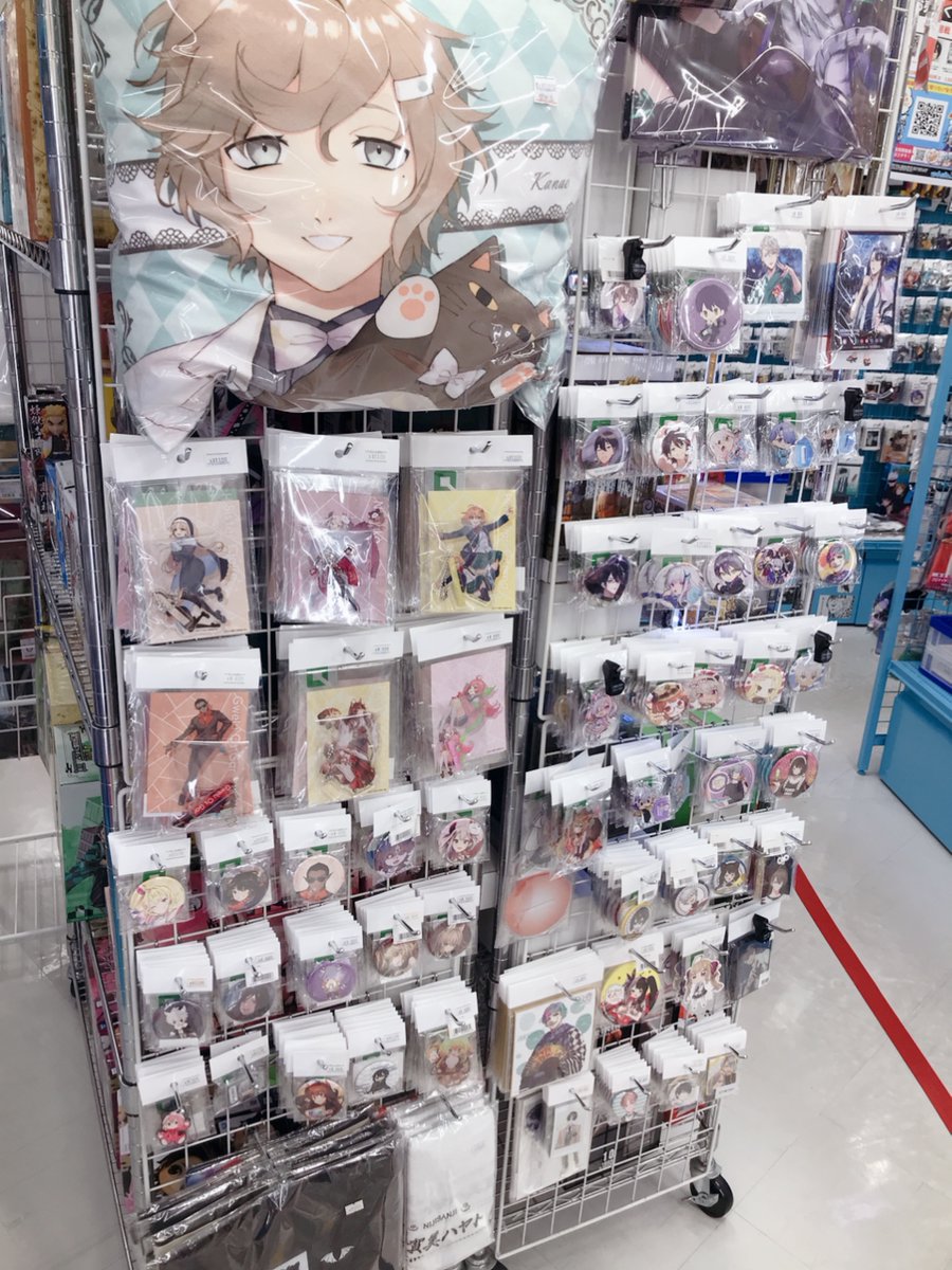 グッズ/入荷情報】 『にじさんじ 缶バッジ3個セット PASHセレクション