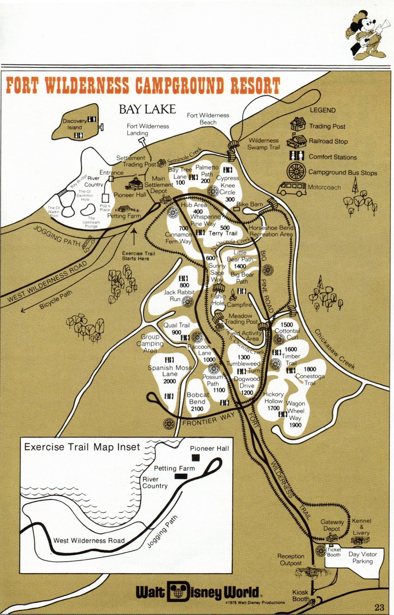 Fort Wilderness Map 2021 Aaron H. Goldberg On Twitter: "Map Of Fort Wilderness Campground Resort  #Waltdisneyworld Https://T.co/Xfwrwlog1G" / Twitter
