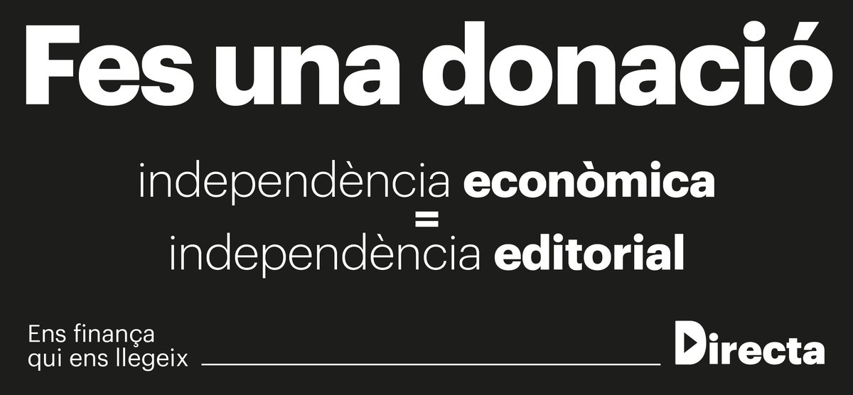 La_Directa's tweet photo. Per seguir destapant l'espionatge, el control i els abusos policials, necessitem mantenir la independència econòmica. #IdentitatsSuplantades
#DonaDirecta ▶️ Perquè el periodisme, si no el fas, te'l fan https://t.co/yKa1nkf5hB https://t.co/KBqELmcBPp