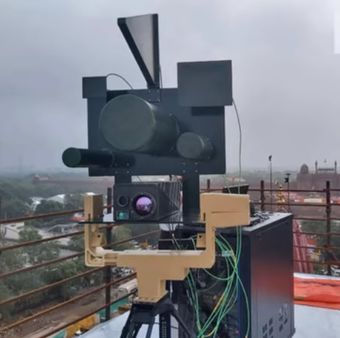 M12India's tweet photo. DRDO develop Anti Drone System to neutralize drone attacks. This includes Hard Kill and Soft Kill. DRDO have transferred this technology to Bharat Electronics Limited and will transfer to Tata, L&amp;T and Adani Group. It was tested successful in Karnataka and undergoing other trials https://t.co/GMDBX7Ya3H