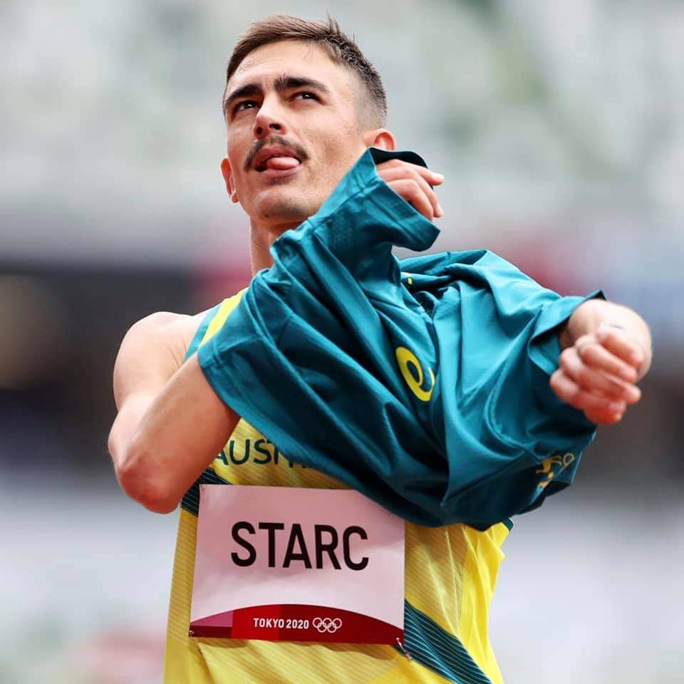 Troll_Cinema's tweet photo. #BrandonStarc, the younger brother of Australian Cricketer #MitchellStarc, has made it to the Finals of High Jump event in #Olympics2020 ! https://t.co/4L2FBsbOvk