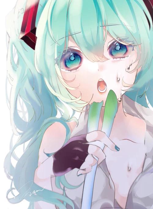 夏といえばネギでしょ?
初音ミクでしょ? 