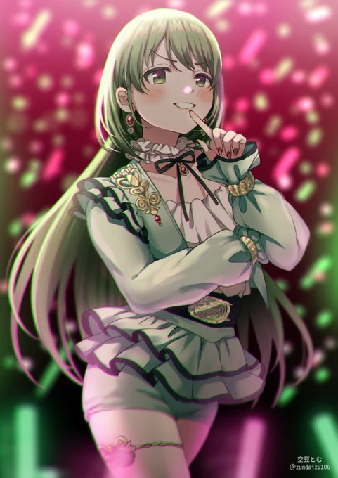 #今月描いた絵を晒そう
お誕生日だった子たちと どぅいどぅいもるか～🐹 