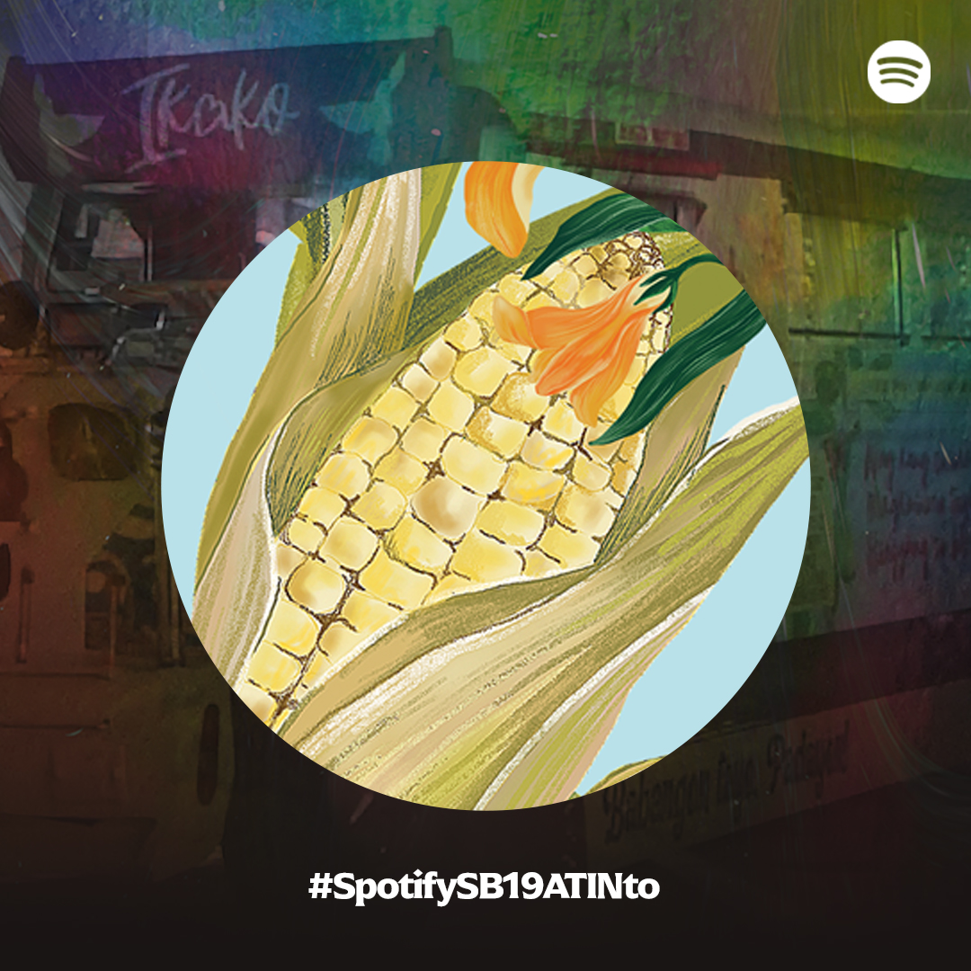 SpotifyPH's tweet photo. Knock knock! Who’s there? Corny. Corny who? 🌽💛  Edi si Justin! I-RT niyo na ang post na ‘to with the corniest joke from Justin, and the hashtag #SpotifySB19ATINto. https://t.co/2hGULnoU03