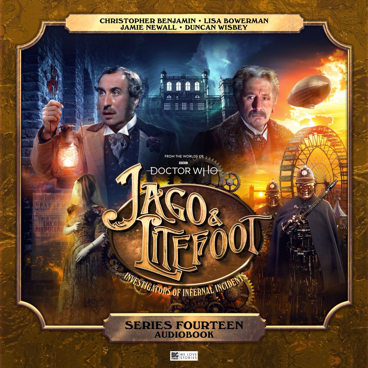 Jago &amp; Litefoot Series 14
4 tremendous tales beautifully written &amp; performed
Directed with aplomb by <a href="/TheLisaBowerman/">Lisa Bowerman</a>
Ricard Fox's sound design &amp; music completes this hugely welcome if bittersweet addition to this most magnificent range
Bravo <a href="/bigfinish/">Big Finish Insider</a>

bigfinish.com/releases/v/jag…