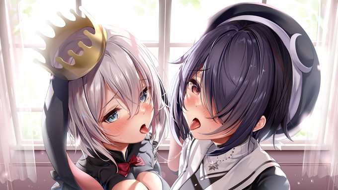 「あおぎり高校」様にて音霊魂子さんと山黒音玄さんによるASMRサムネイラストを描かせて頂きました!ちょっとドキドキなマッサージをされちゃう内容です!気になった方はぜひ～↓ 