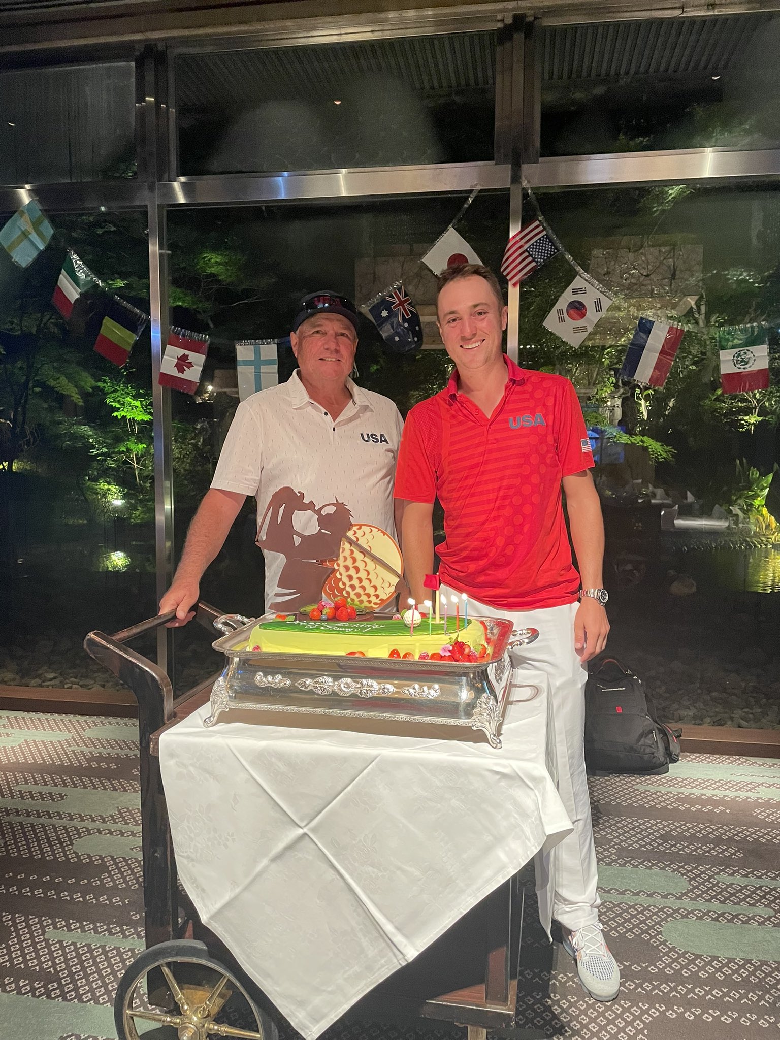 Happy birthday to Jimmy Johnson ( caddie) from the entire staff here at USA GOLF! 