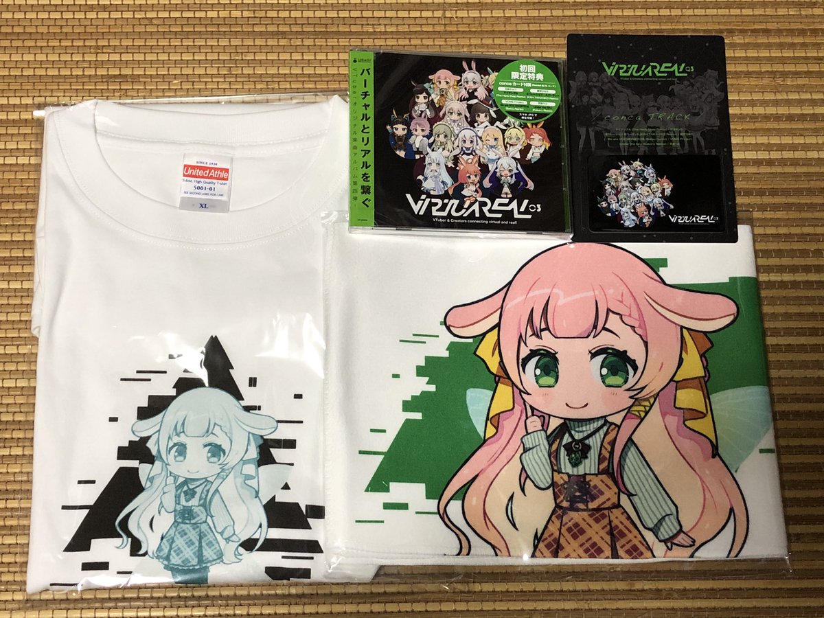 LAMUSE_CALLIOPE's tweet image. 色紙セット届いたよ！
サインは家宝として大切に飾りますね
#VR03
#ひなの羽衣