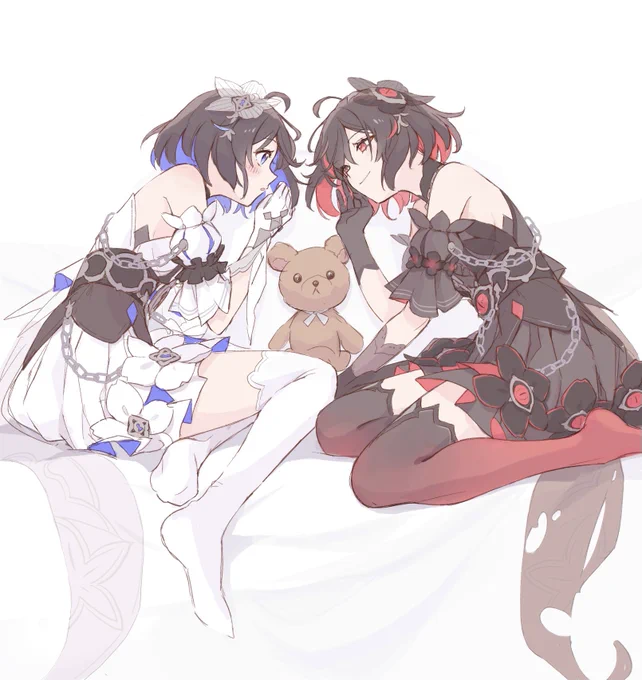 ポーズ集見て描いた2
#崩壊3rd 