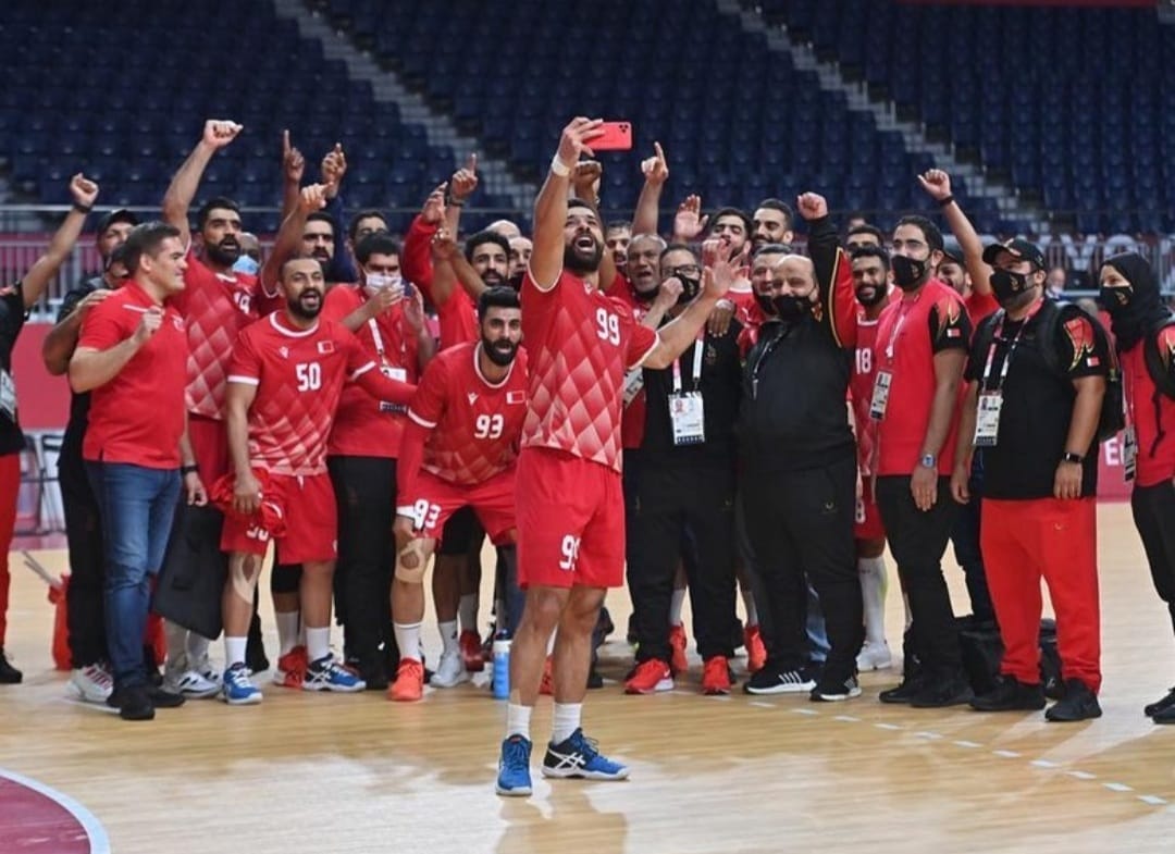 CityCtrBahrain's tweet photo. Congratulations to Bahrain’s handball Champions on the first win in Tokyo 2020 olympics 🇧🇭💪🏻
What would you like to tell them?
#CCBahrain https://t.co/EadSjaH13H