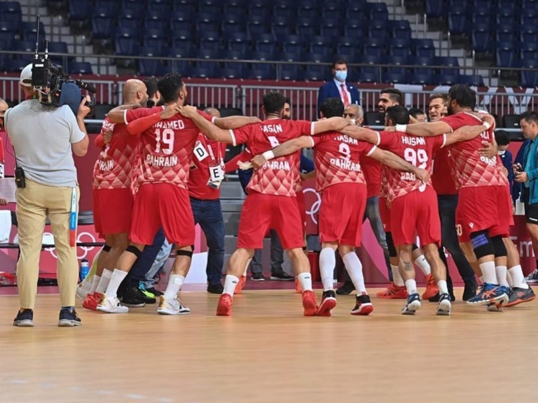 CityCtrBahrain's tweet photo. Congratulations to Bahrain’s handball Champions on the first win in Tokyo 2020 olympics 🇧🇭💪🏻
What would you like to tell them?
#CCBahrain https://t.co/EadSjaH13H