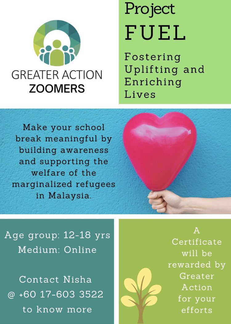 Proud of the <a href="/GreaterActionMY/">Greater Action</a> Project FUEL! So much great engagement in KL from young people! 💚