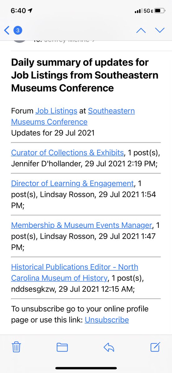 SEMC2's tweet photo. 🎵Friday, Friday gotta look at the job board on fridays 🎶 rolls right off the tongue right? @ART_Asheville @LW_Museum @NCmuseumhistory #museumjobs #southeasternUS #workworkwork https://t.co/lDsJfXcbXP